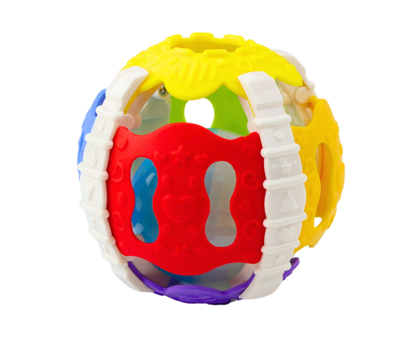 Minge senzoriala pentru bebelusi, efecte sonore si luminoase, multicolor, 10 cm, Lean 22646