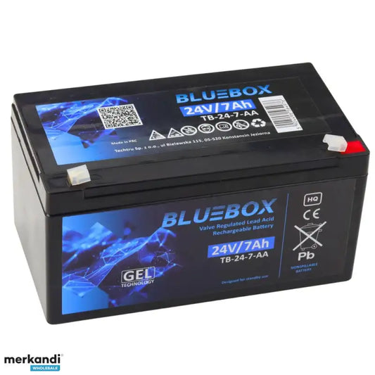 Baterie gel Bluebox pentru masinute,  AGM 24V7Ah, Lean 27405