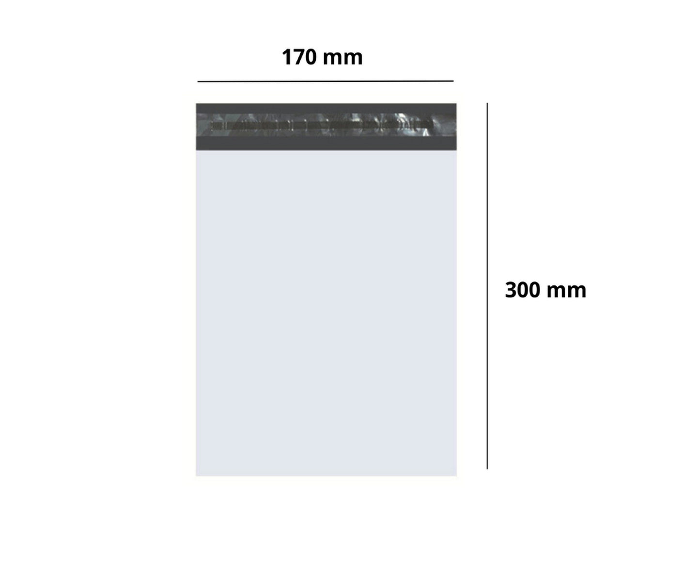 Set plicuri pentru ambalat, 170 x 300 mm, 100 bucati, Lean 20706