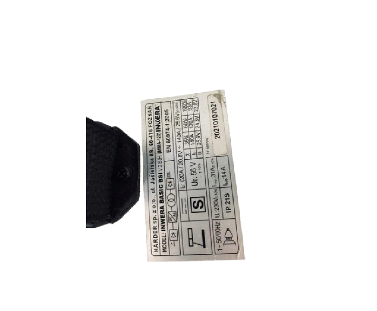 Aparat de sudura tip invertor Inwera Midi GSI, 140 A, Harder HD1024