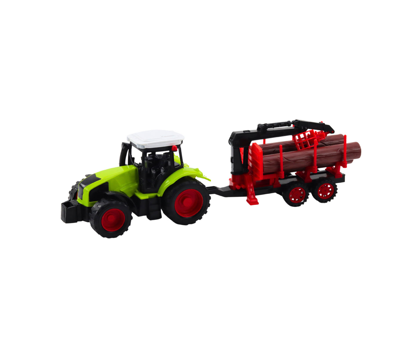 Tractor cu remorca HDS pentru transportul lemnului, 37 x 11 x 9 cm, Lean 24796
