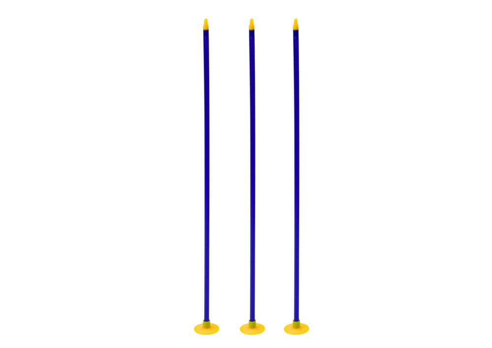 Set arc pentru copii cu 3 sageti cu ventuze, 60 x 15 x 5 cm, Lean 20183