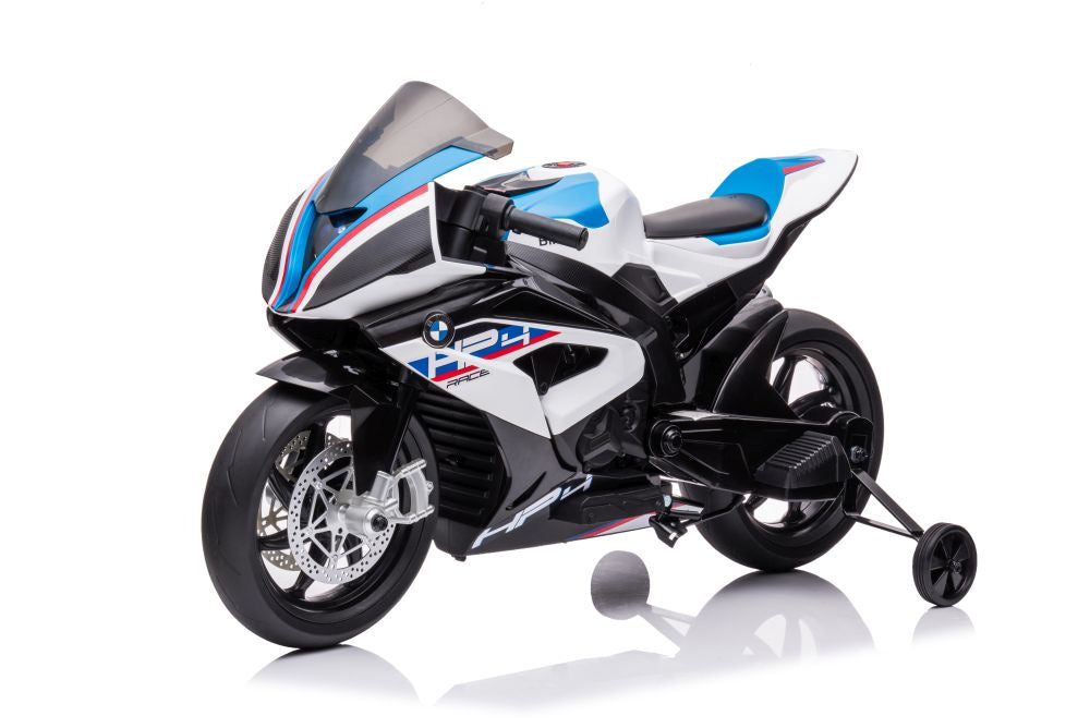 Motocicleta electrica BMW HP4 Race JT5001, Alb, Lean 10563