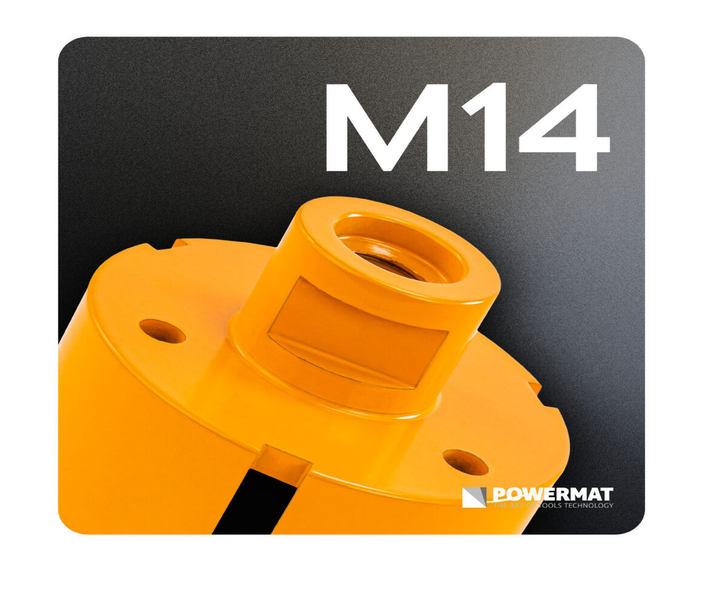 Carota diamantata pentru ceramica PM-DWK-65M14M, 65 mm, Powermat PM1578