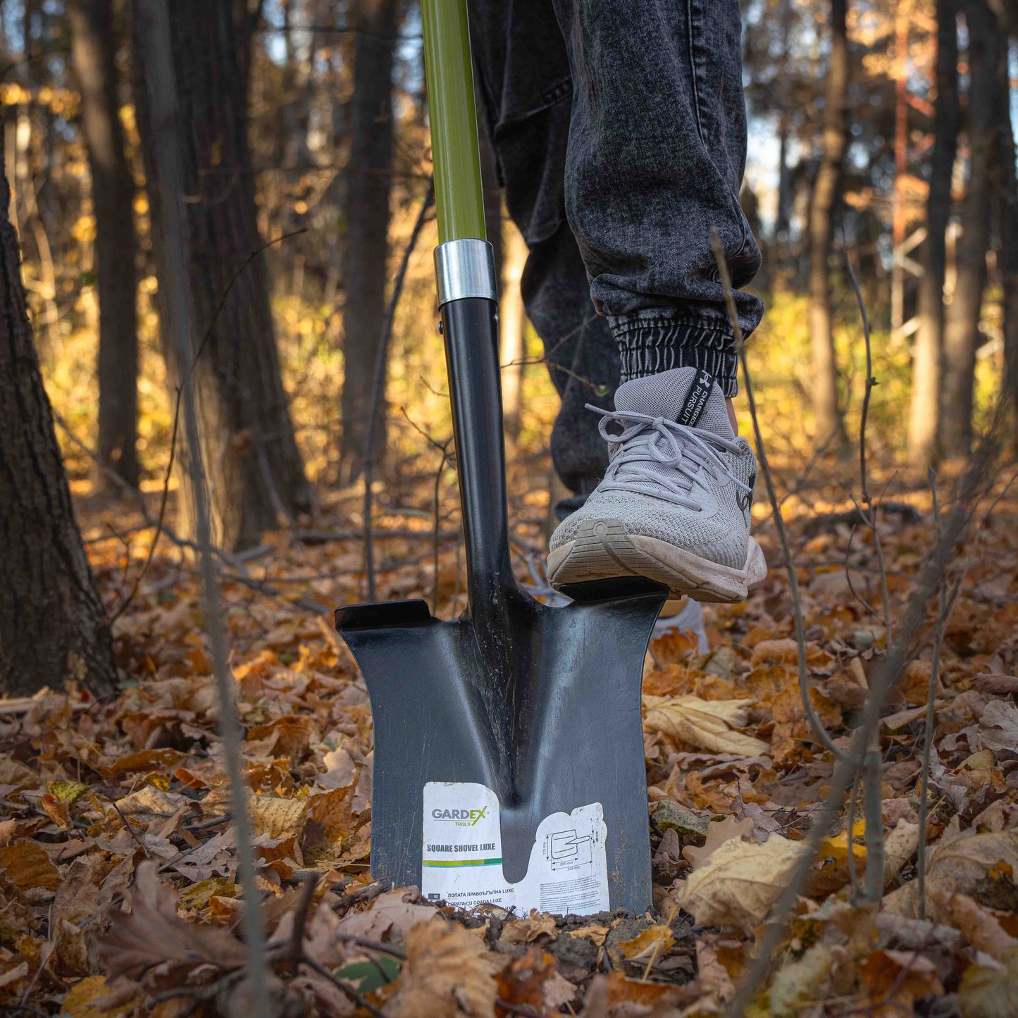 Lopata cu coada Luxe, 1.5 m, 175 x 305 mm, Gardex 403807