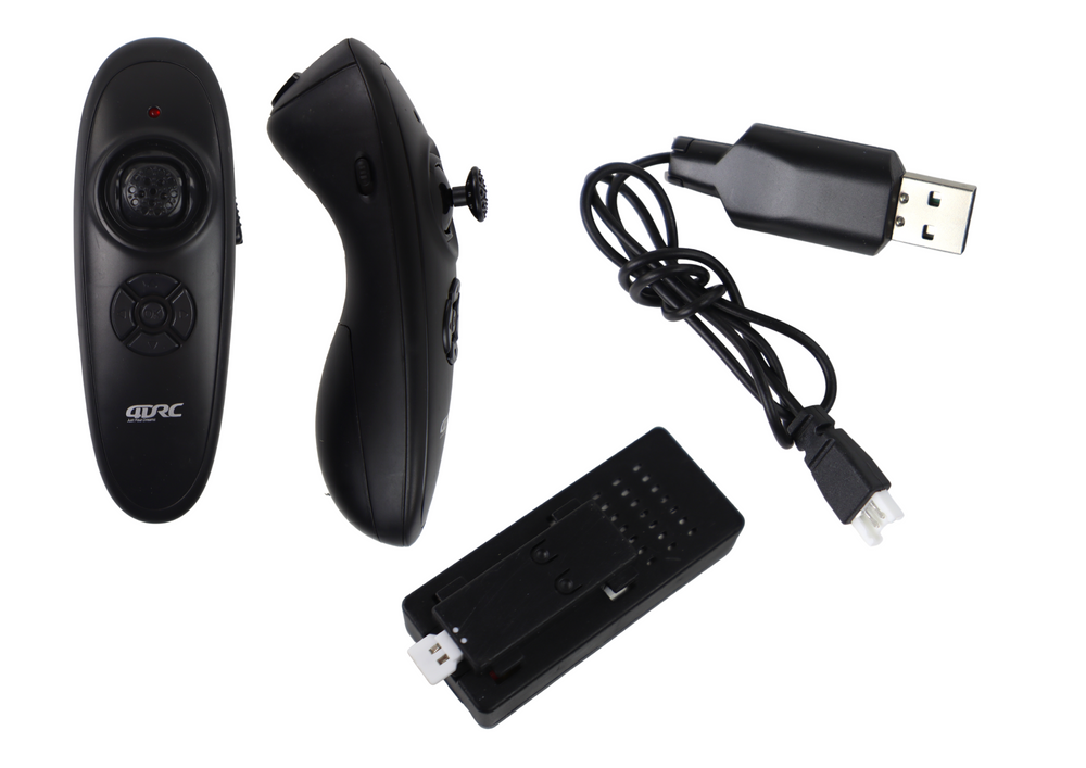 Avion cu telecomanda, 24 x 5 x 18 cm, multicolor, Lean 16357