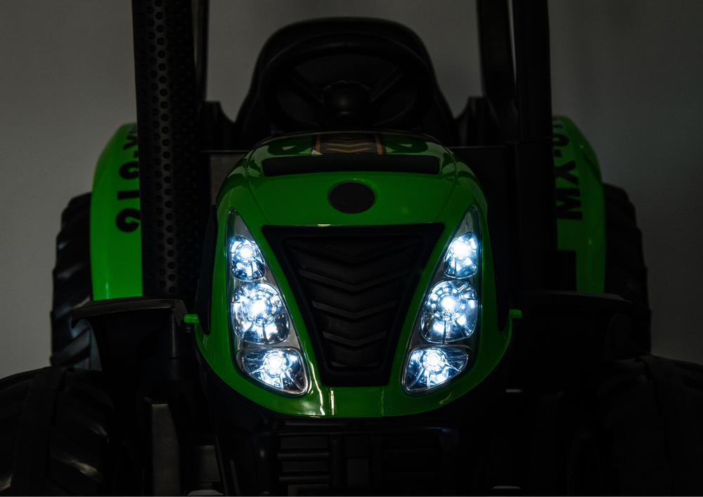 Tractor electric A011 24V, verde, Lean 20009