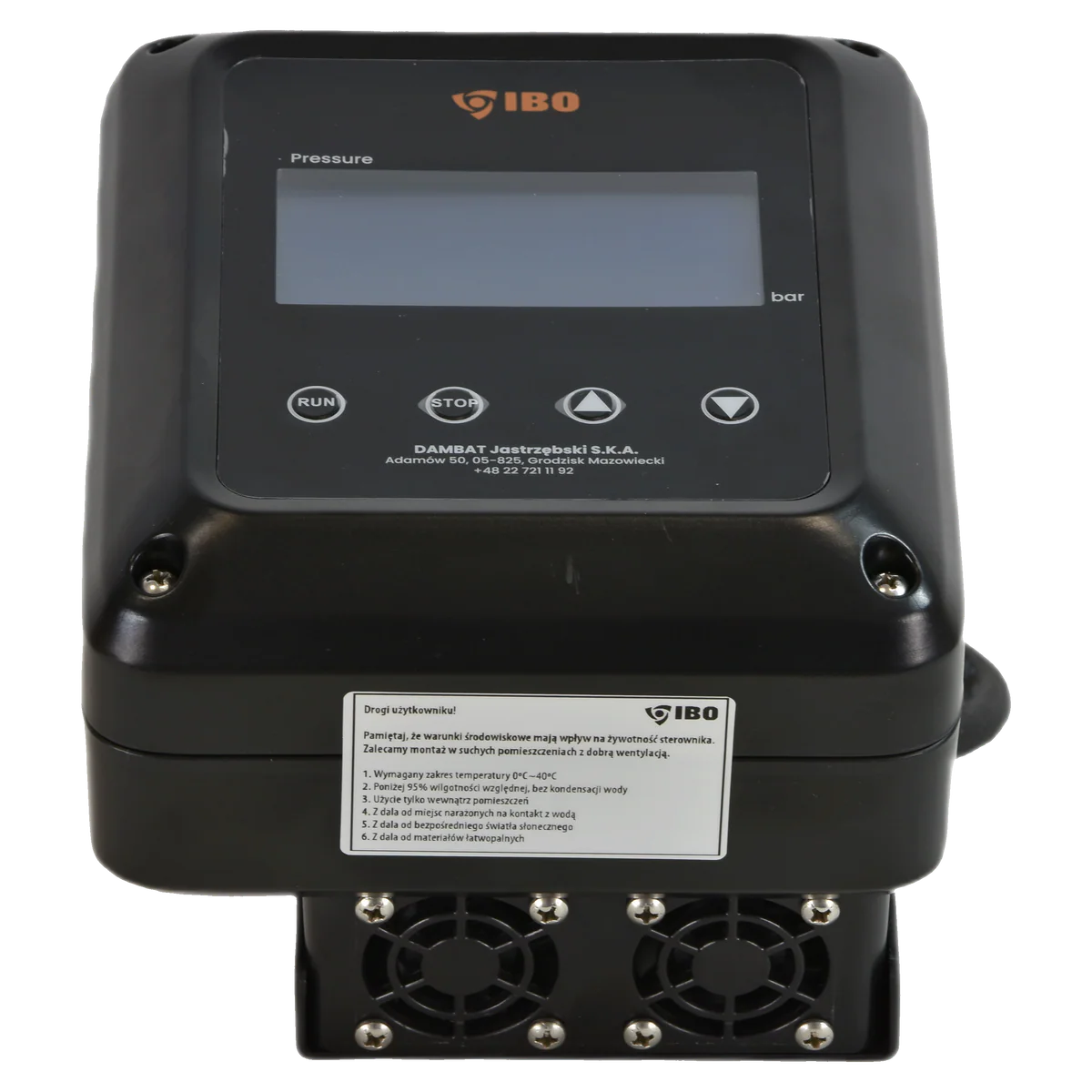 Invertor IVR-08 030T 0,37-2,2 kW, 400 V / 7 A, Ibo Dambat IB250252