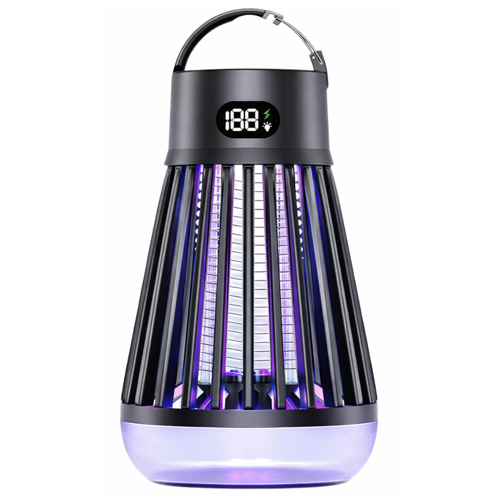 Lampa electrica anti-tantari, lumina UV, negru, Lean 28881