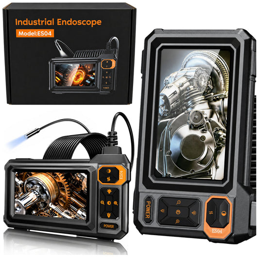 Camera de inspectie endoscopica, cu fir, 8 LED-uri, LCD 4.3'', IP67, Lean 29293