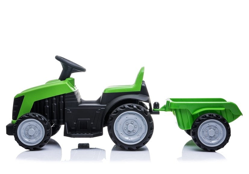 Tractoras electric cu remorca TR1908T, verde, Lean 4185