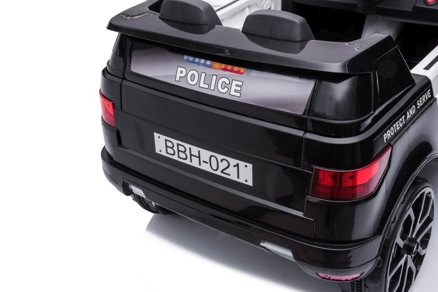 Masinuta electrica de politie cu telecomanda 98 x 52 x 42 cm, Lean 9345