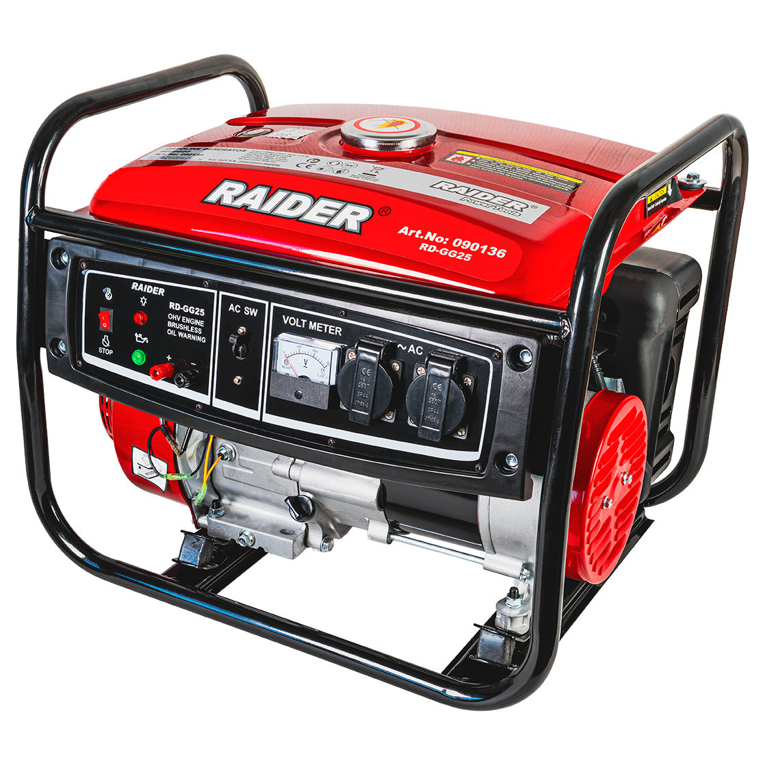 Generator pe benzina RD-GG25, 2.8 kW, Raider 090136