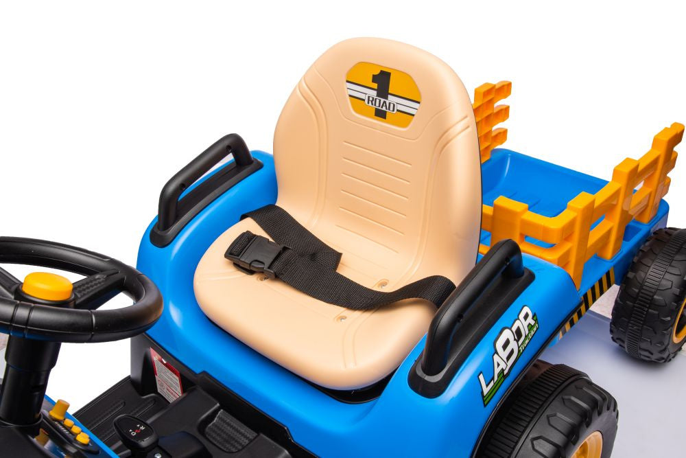 Tractoras electric BBH-030, albastru, Lean 19778