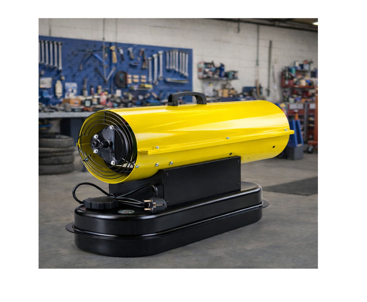 Incalzitor industrial diesel cu afisaj LCD si termostat, 30 kW, Lean 27098