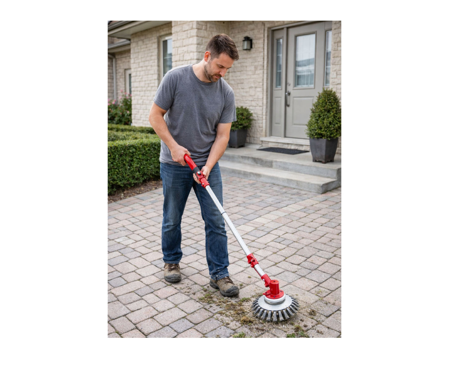 Perie de sarma pentru motocoasa, 150 / 25.4 mm, Lean 29311