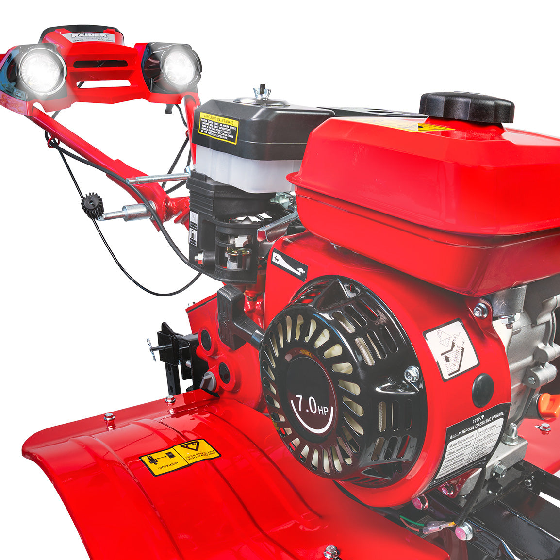 Motocultor RD-WT16 5.2 kW 1200 mm 2+1 viteze, 2 faruri, Raider 076916
