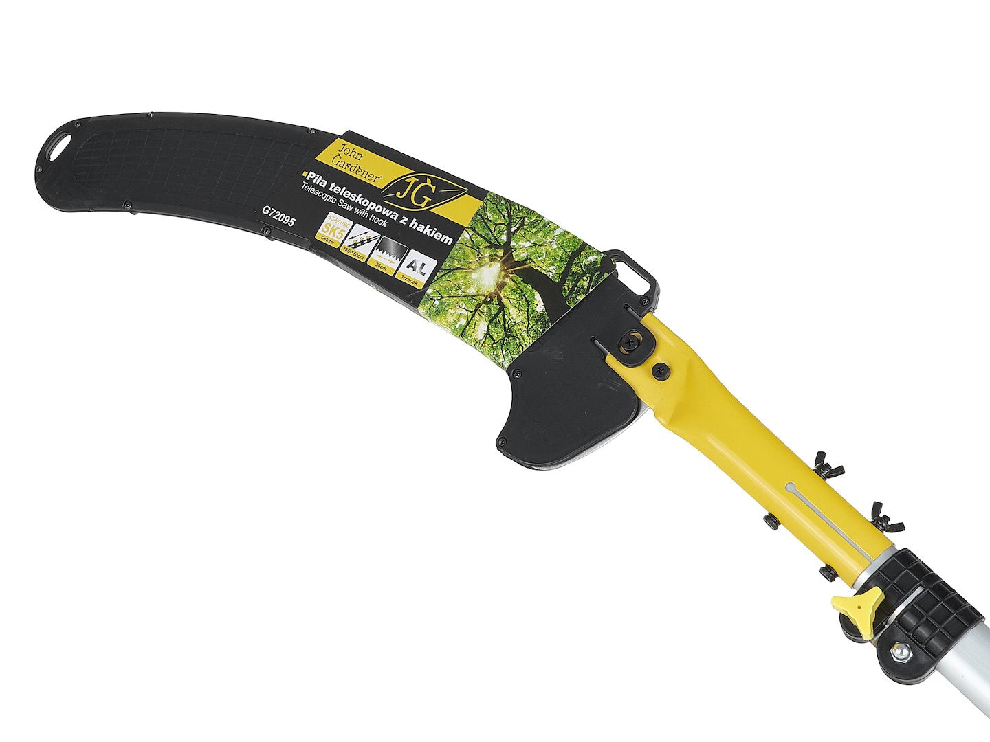 Fierastrau manual de gradina cu maner telescopic SK5, 5.5 m, Geko G72095