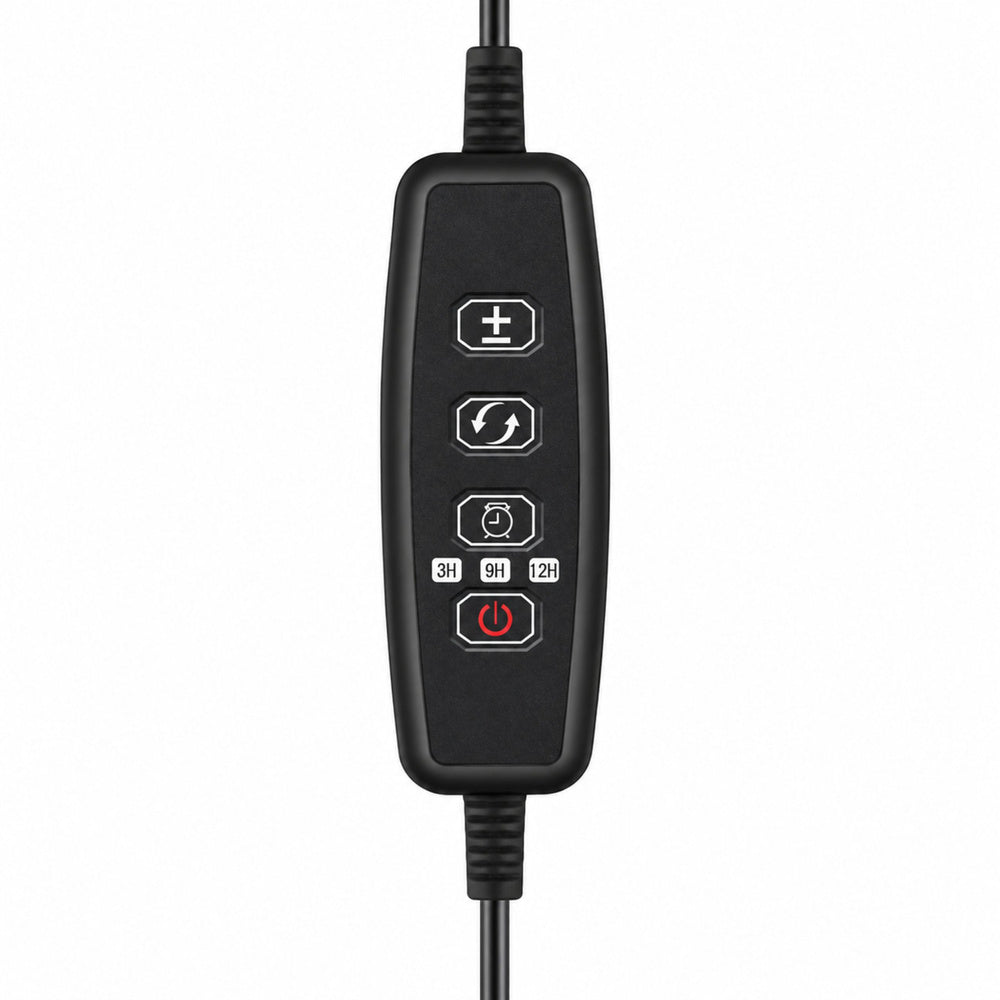 Lampa LED pentru plante cu suport si telecomanda, lumina roz, Lean 29305