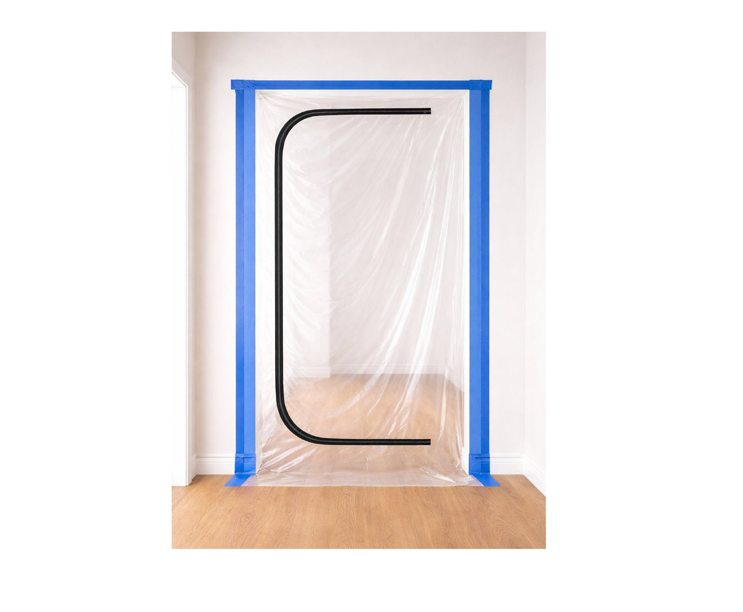 Folie anti-praf pentru constructii tip C, 220 x 120 cm, Geko G66406