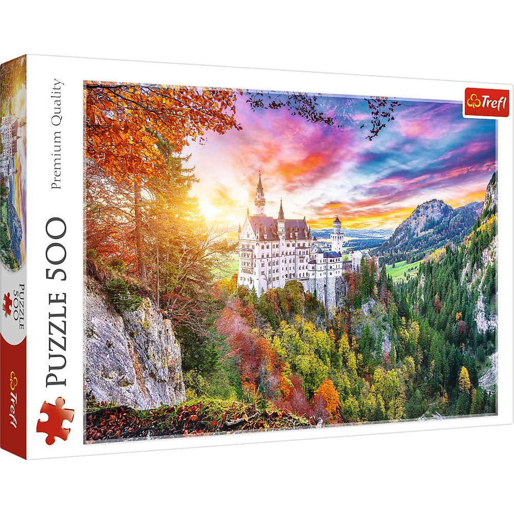 Puzzle Trefl Neuschwanstein Castle, 500 piese, Lean 26520