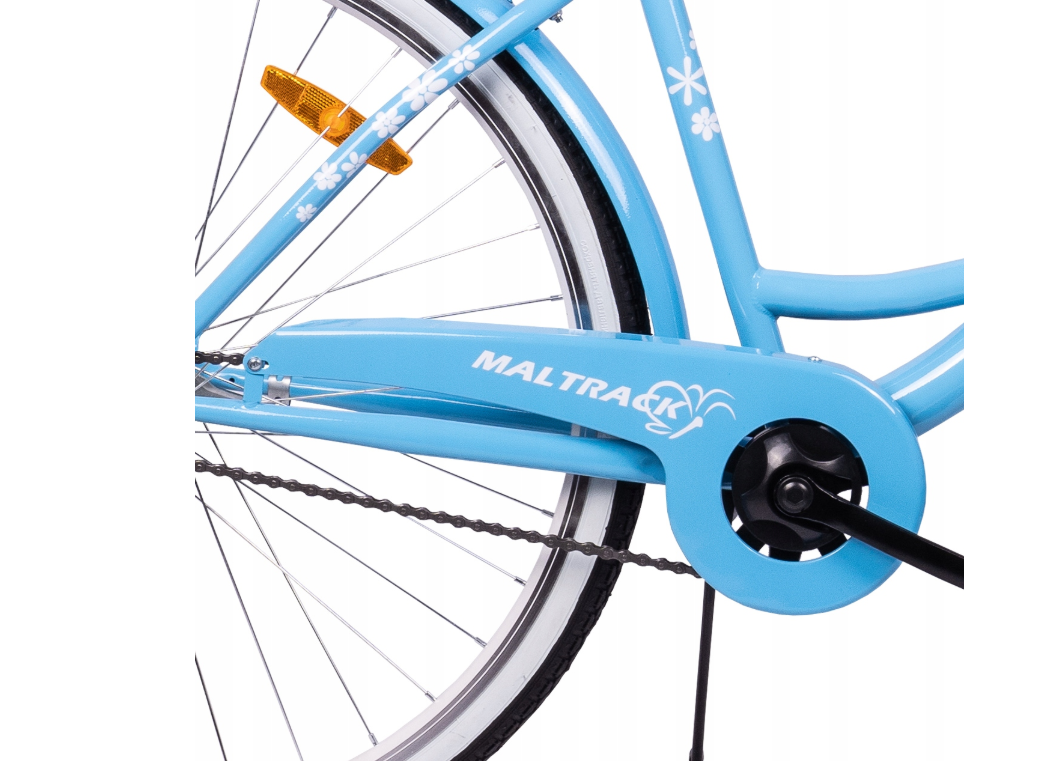 Bicicleta de oras cu cos pentru femei, diametru roata 28", diametru cadru 18", albastru, MalTrack 110545