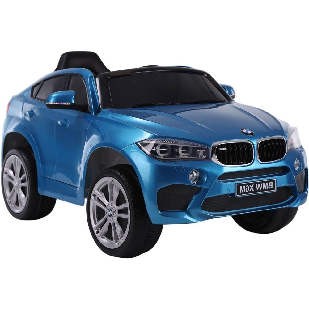 Masina electrica BMW X6, albastru, Lean 3287