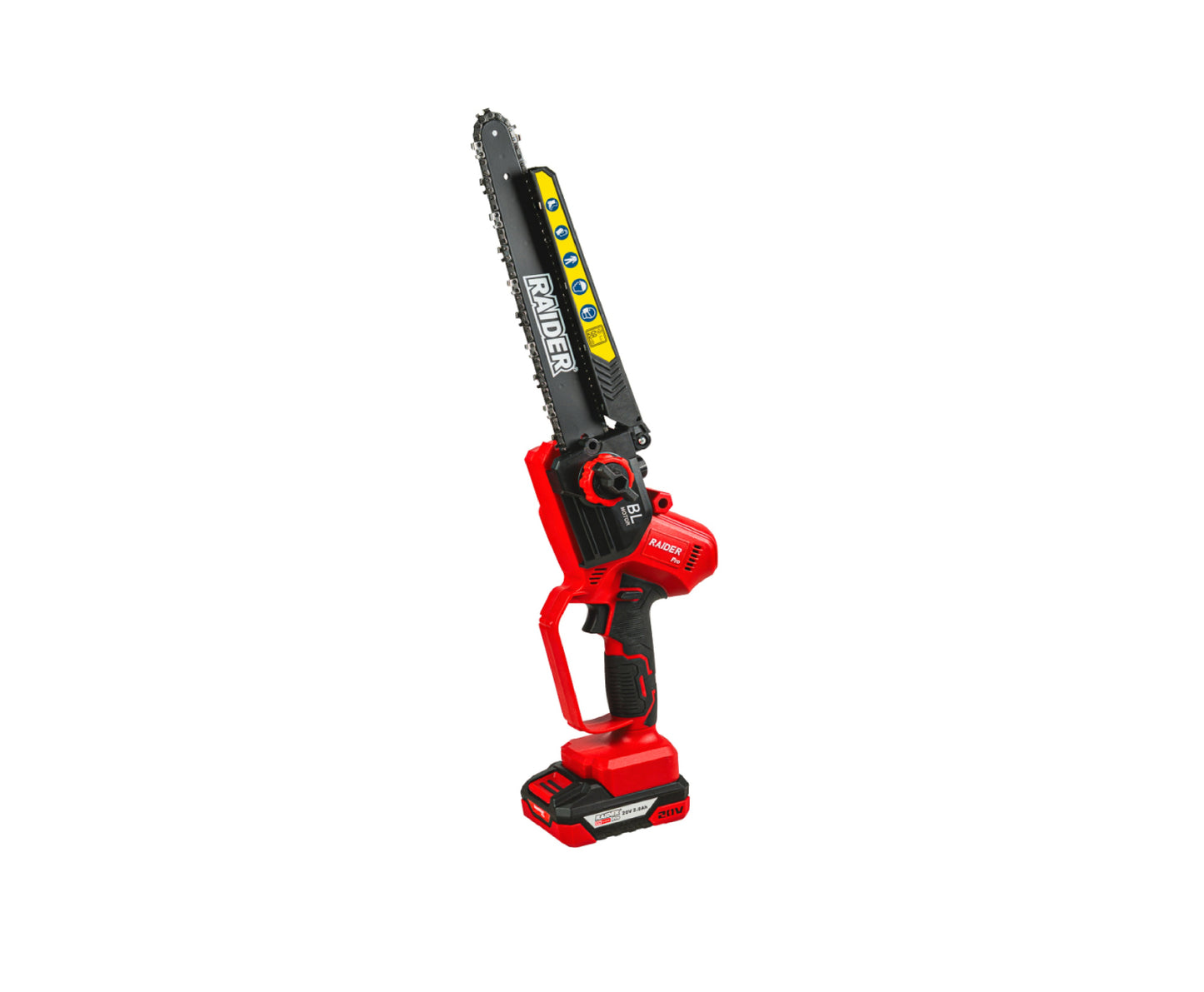 Fierastrau electric cu lant cu acumulator RDP-RBCS20, SDS 254mm 2x2Ah, Raider 141325