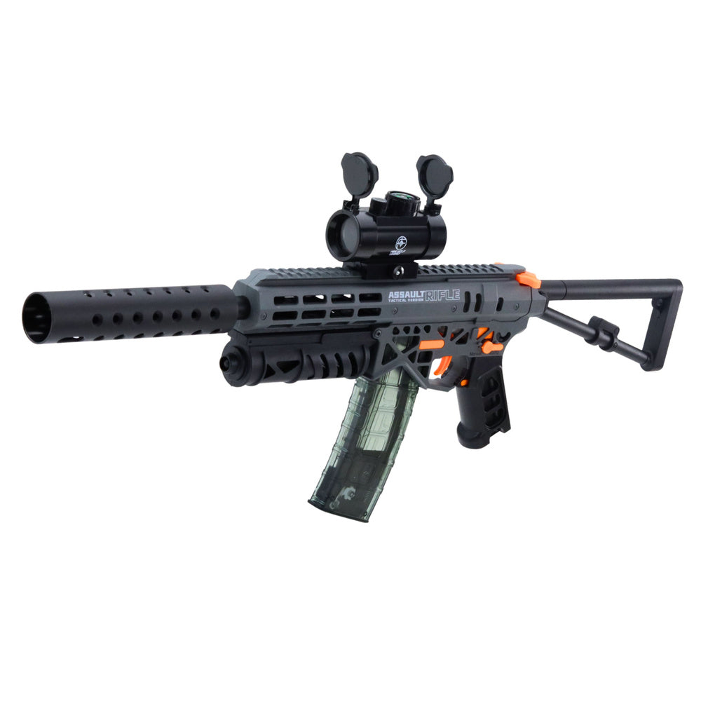 Pistol pe bile de apa MK7 cu acumulator, 2 incarcatoare, luneta, ochelari de protectie, Lean 24277
