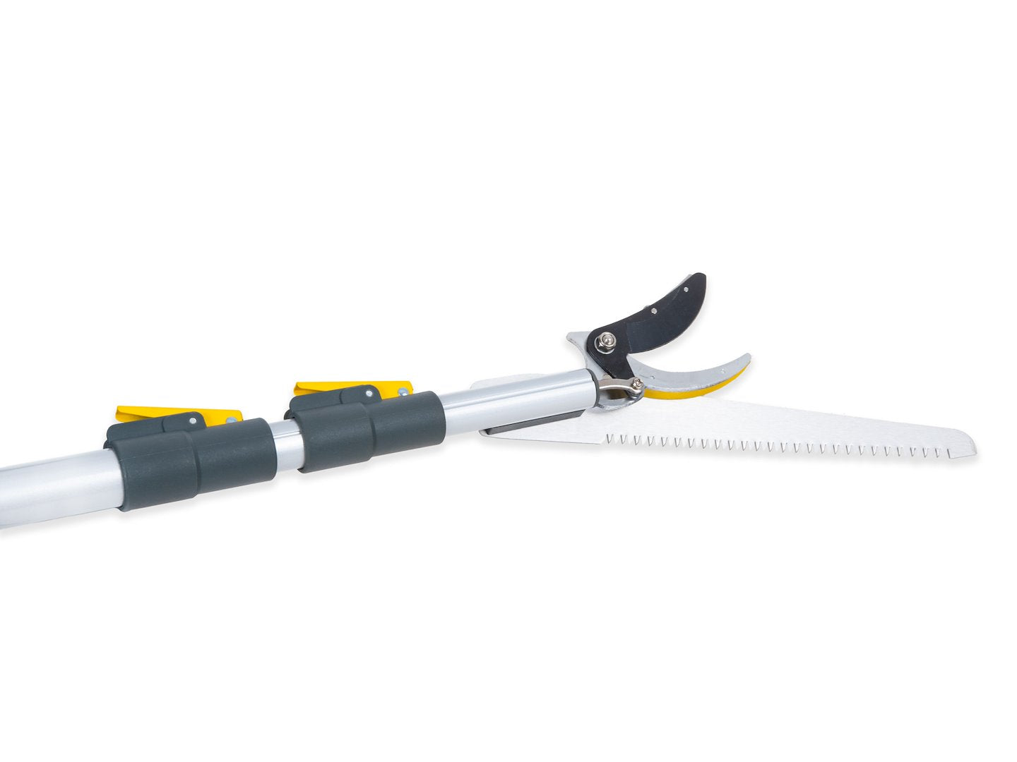 Fierastrau telescopic 2 in 1 pentru crengi, 1,8-4 m, Geko G72099