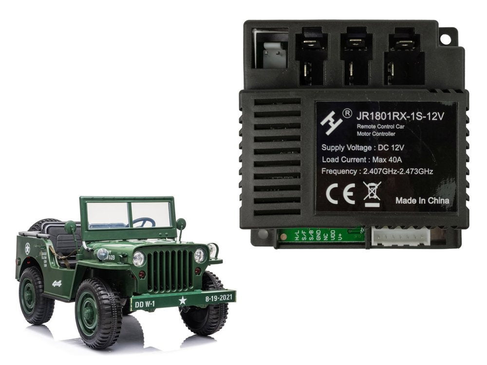 Centrala modul JR1801RX-1S-12V pentru vehicul JH101, 10x10x4cm, Lean 5649