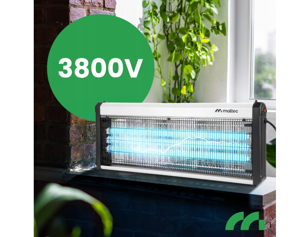 Lampa UV anti-insecte, 60 W, 3800 V, MalTec 112547