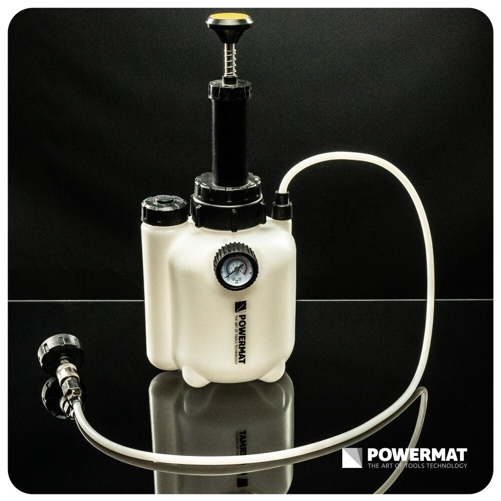 Kit aerare si inlocuire lichid frana PM-ZPUH-1T, 3 l / 1 l, Powermat PM1594
