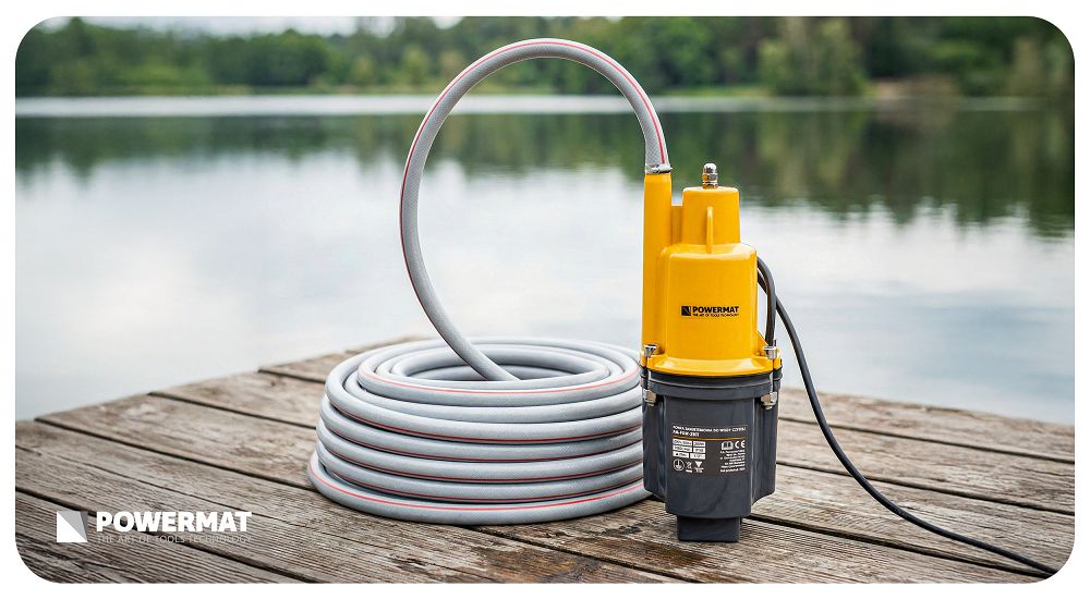 Pompa cu diafragma PM-PDW-280T, 280 W, 1080 l / h, Powermat PM1507