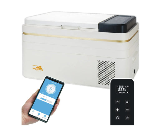 Frigider auto cu compresor 30 L Wertberg LT-4.30C BT, Bluetooth, Tuya Smart, 12V/24V/230V, Racire si Congelare -20°C, Harder HD1866