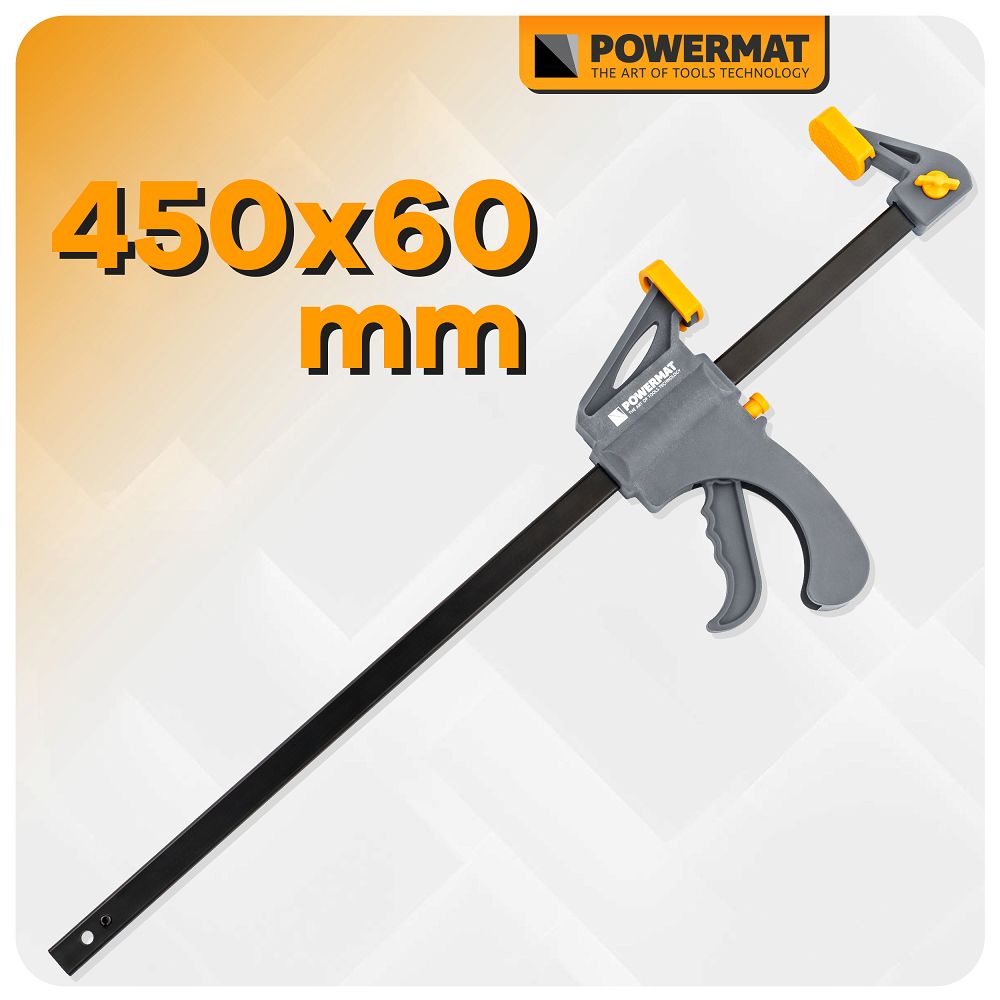 Clema de tamplarie PM-SSD-18T, 450x60mm, Powermat PM1433