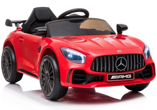 Masina electrica Mercedes AMG GT 4, rosu, Lean 6478