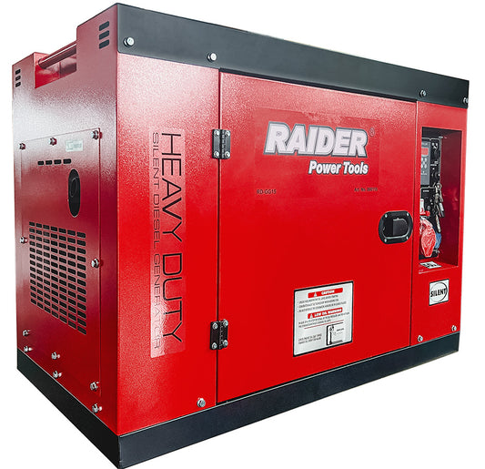 Generator de curent diesel RD-GG15, pornire electrica, 230V&380V, 10 kW, Raider 090115