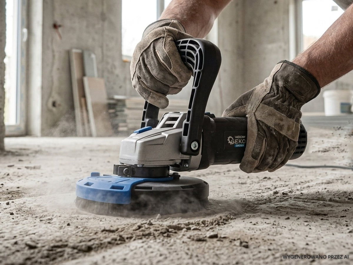Slefuitor de beton, 125 mm, 1400 W, Geko G80284