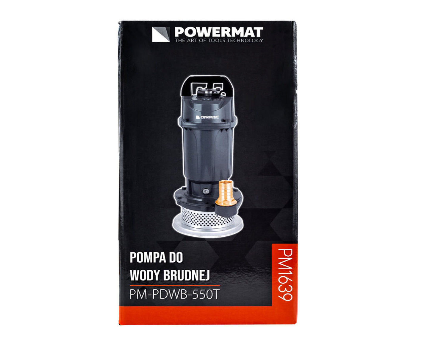 Pompa submersibila PM-PDWB-550T, 500 W, 7500 l / h, 1", cablu 10 m, Powermat PM1639