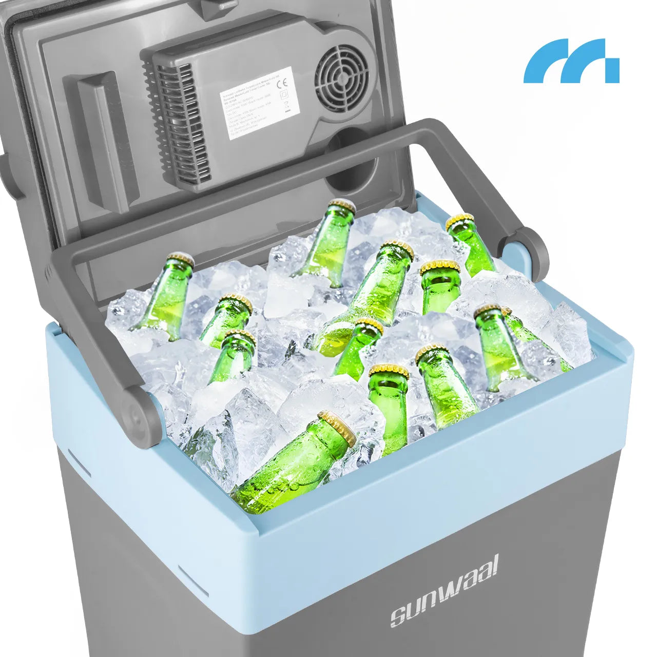 Frigider portabil de calatorie Sunwaal, capacitate 25 l, 12 V / 230 V, MalTec 111719