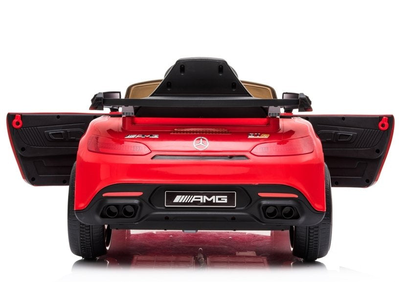 Masina electrica Mercedes AMG GT 4, rosu, Lean 6478