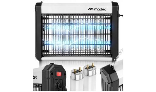 Lampa UV anti-insecte, 16 W, 3800 V, MalTec 112544