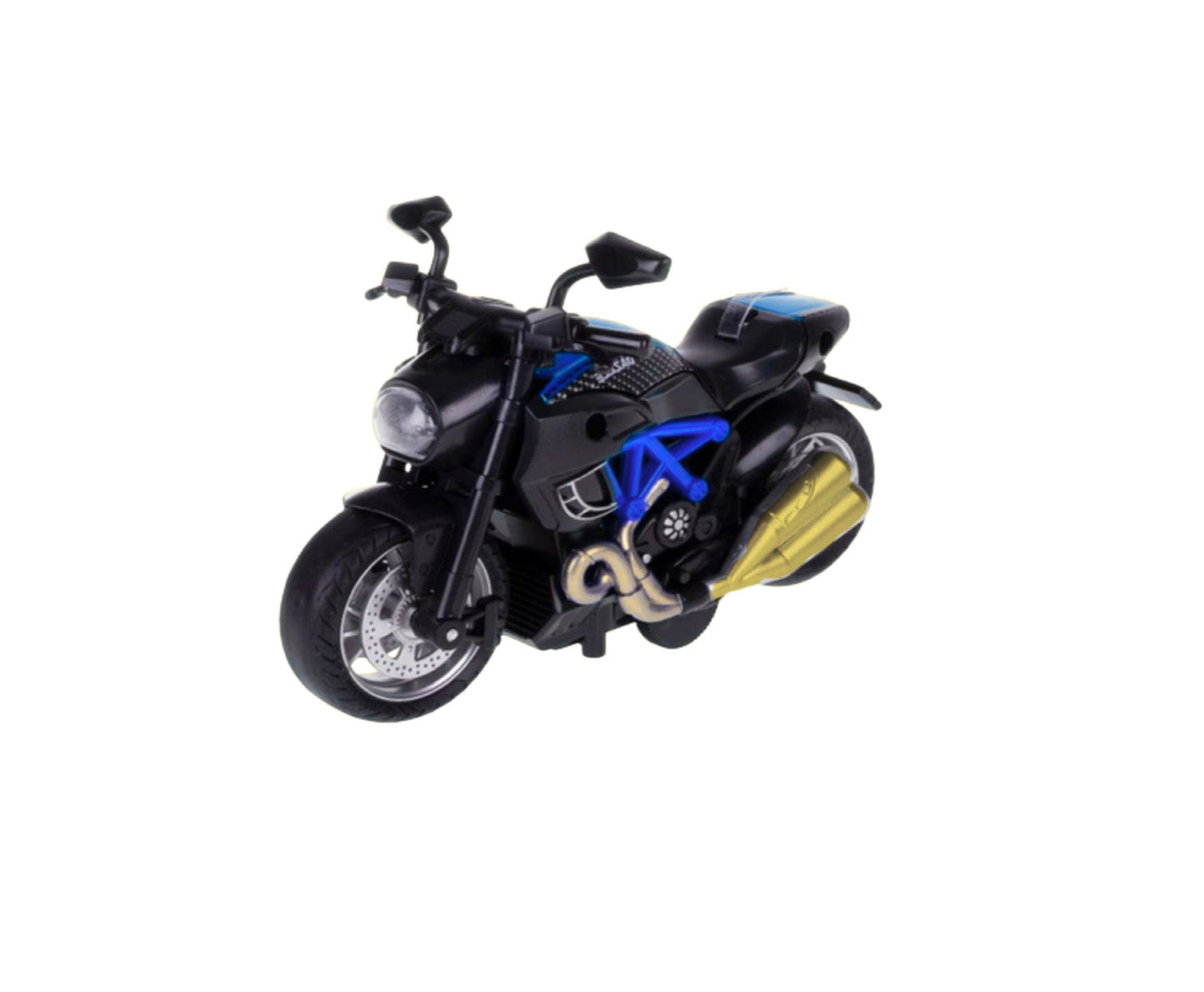 Motocicleta de jucarie 1:14, set de asamblare, 24.5 x 18.5 x 5 cm, Lean 23166