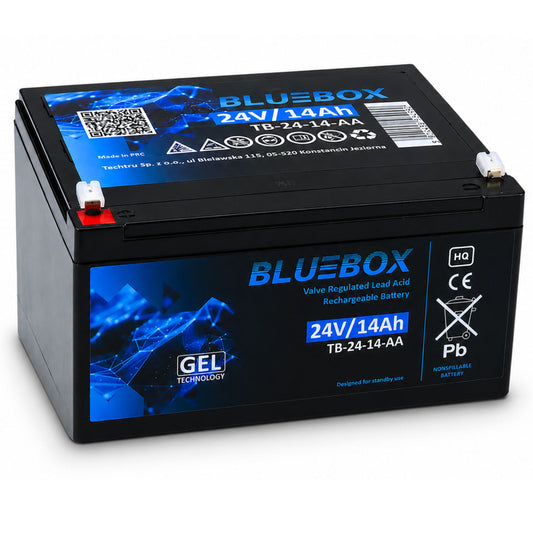 Baterie gel Bluebox pentru masinute VRLA AGM 24V 14Ah, Lean 27432