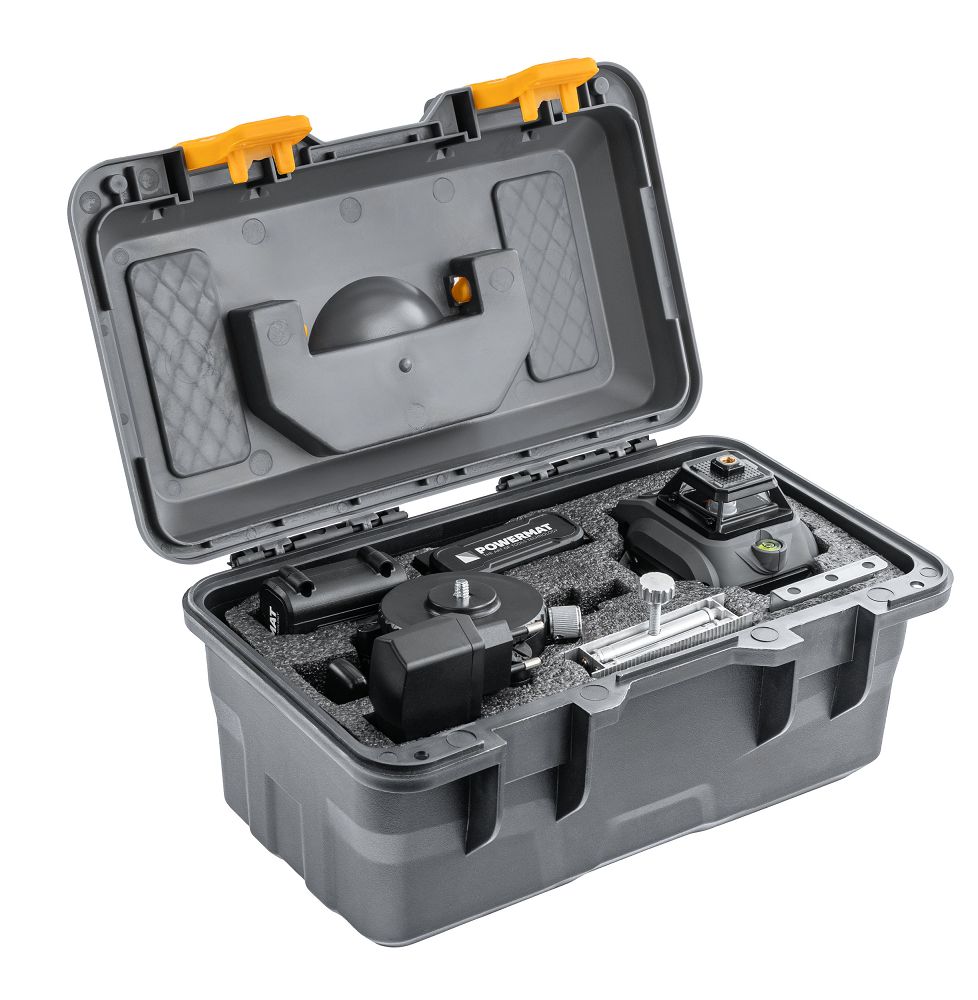 Nivela laser in cruce cu acumulator PM-PLK-4DM3, 4.2 V, Powermat PM1494