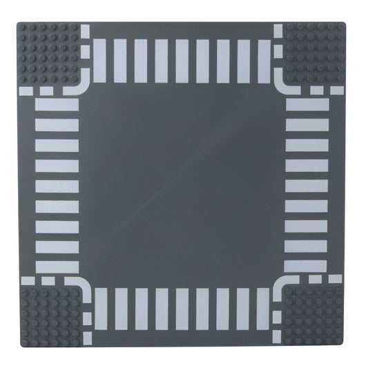 Placa de constructie cu insertie trecere de pietoni, 26 x 26 cm, Lean 23534
