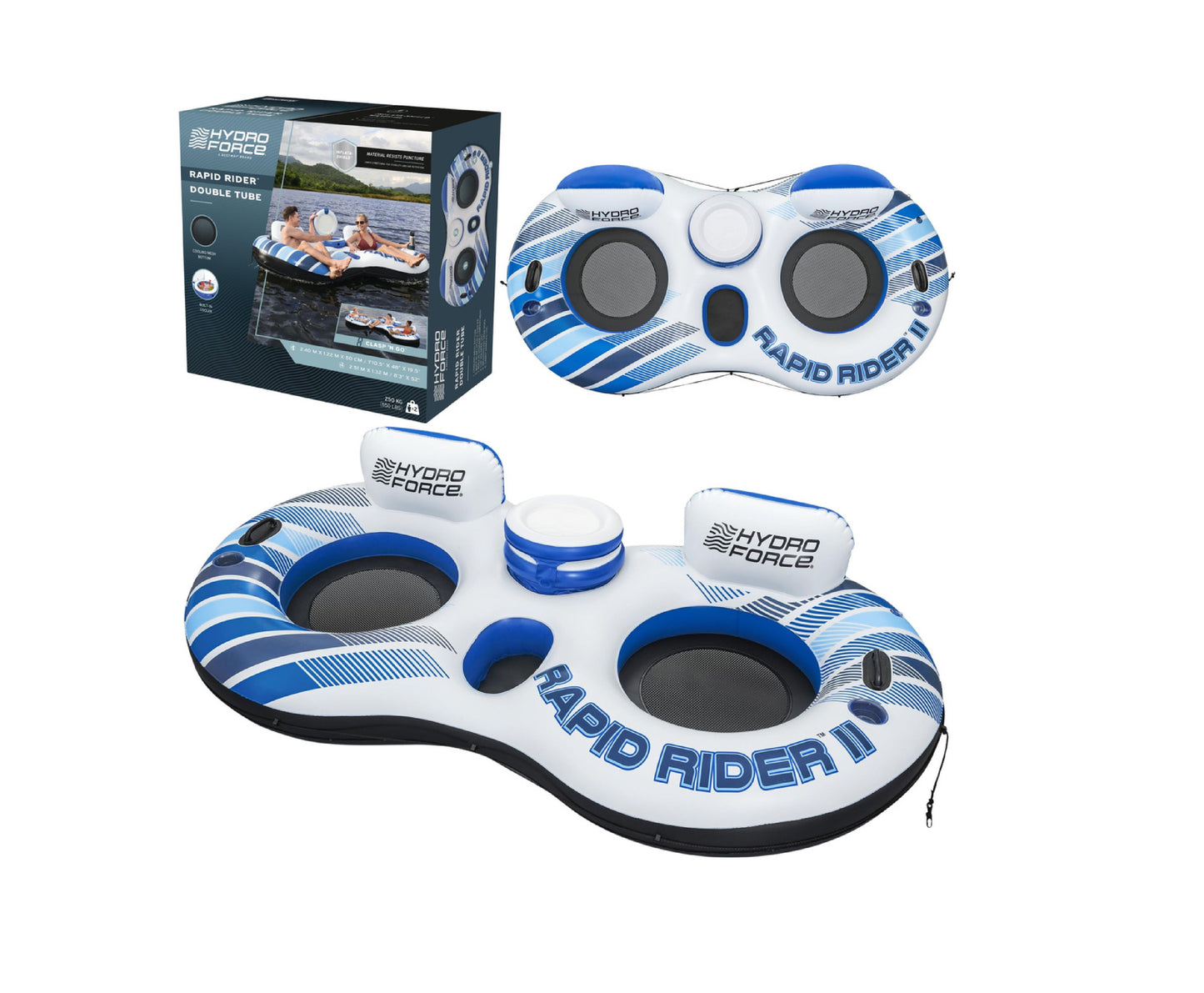 Saltea gonflabila pentru 2 persoane Rapid Rider II, Bestway 31973