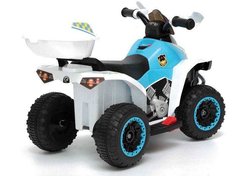 Quad electric de politie GTS1188-A, alb, Lean 6457