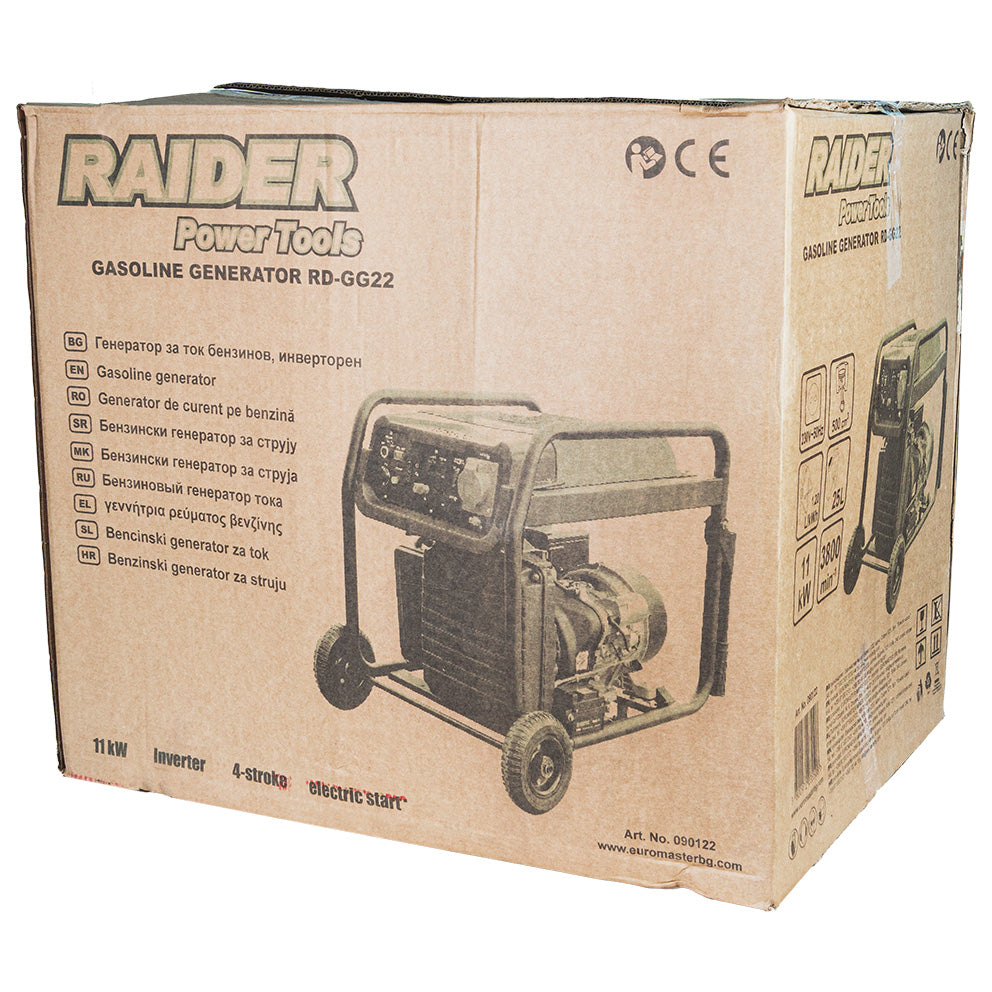 Generator pe benzina RD-GG22, 11 kW, Raider 090122